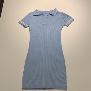 Blue Mini Dress